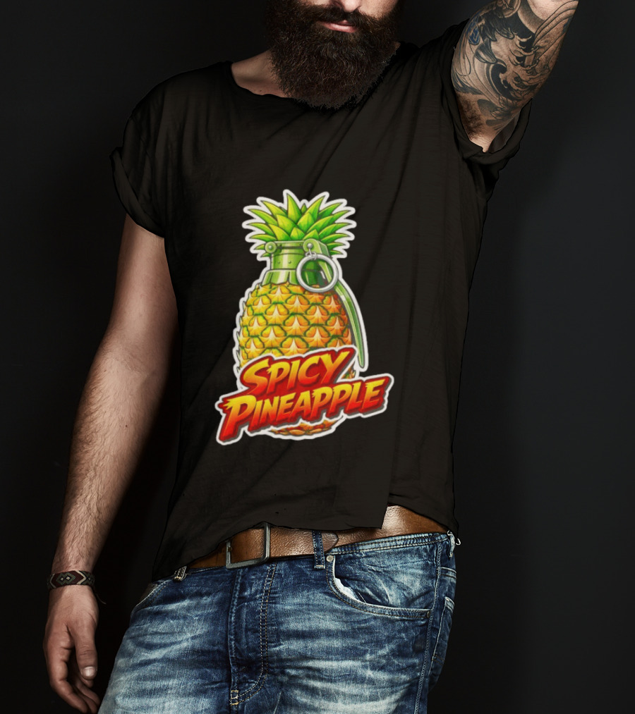 Spicy Pineapple Grenade T-Shirt