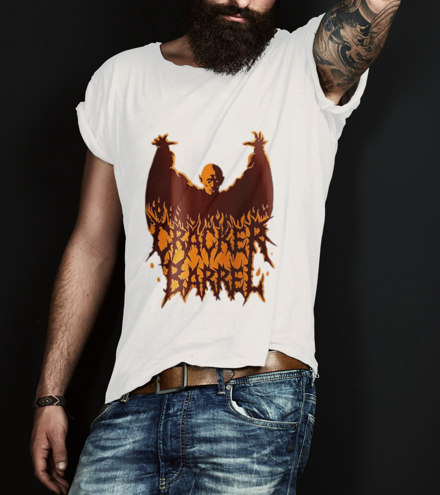 Kurt Barlow Cracker Barrel Fiery Vampire Horror T-Shirt