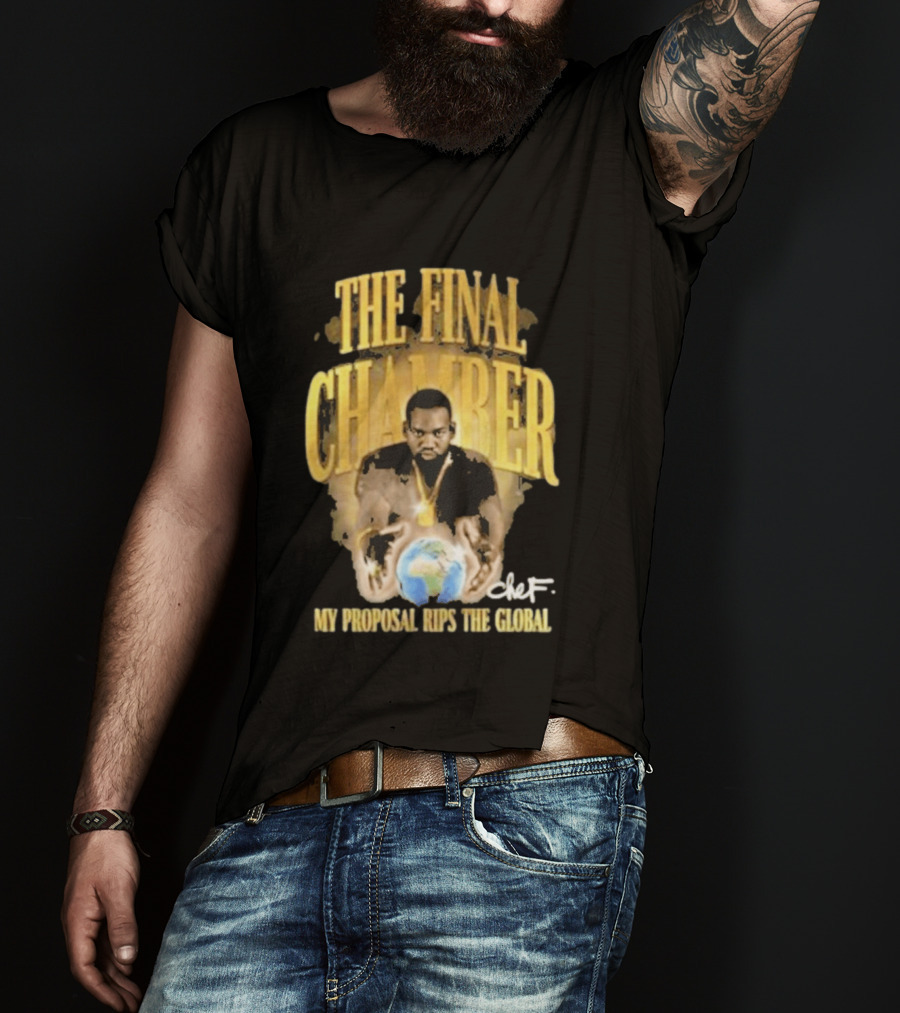 Raekwon The Final Chamber My Proposal Rips The Global Chef T-Shirt