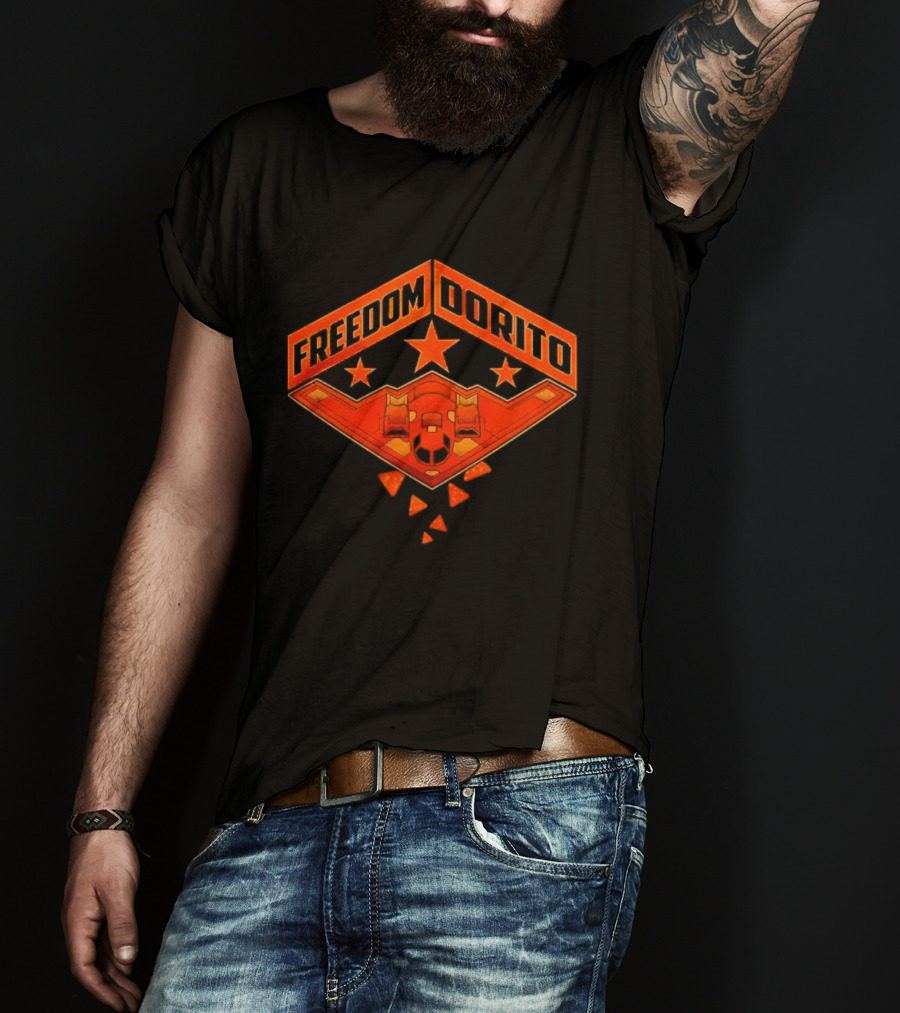 Freedom Dorito Stars Most Popular Ships From USA T-Shirt