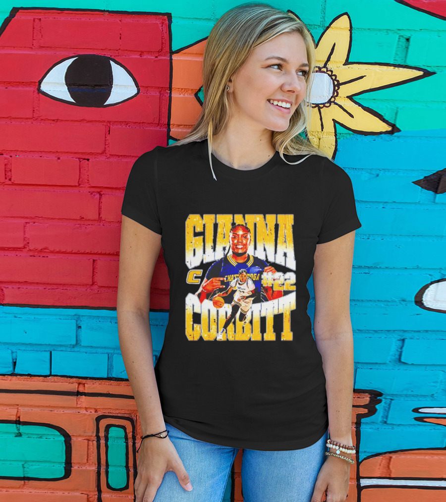 Gianna Corbitt Chattanooga Mocs #22 Basketball T-Shirt