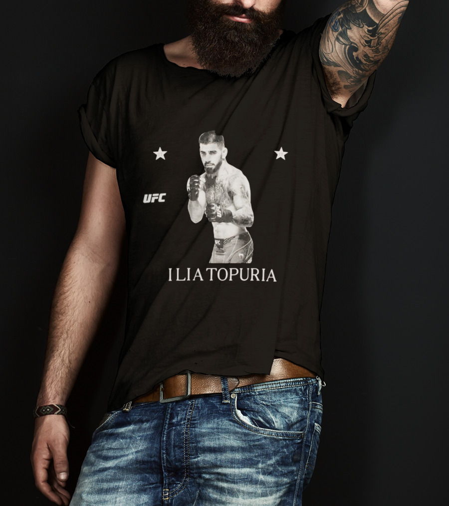 Wacko Maria UFC Ilia Topuria MMA Fighter T-Shirt