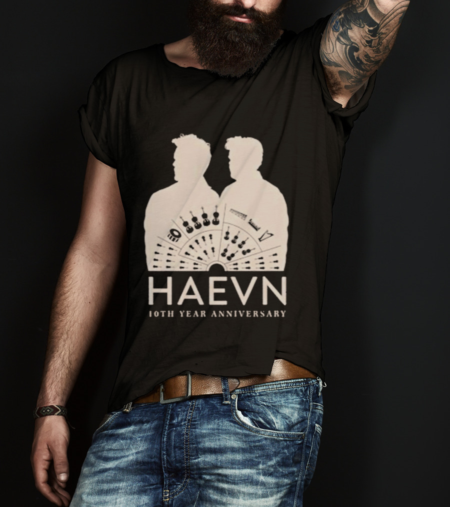 HAEVN 10th Year Anniversary Silhouette And Musical T-Shirt