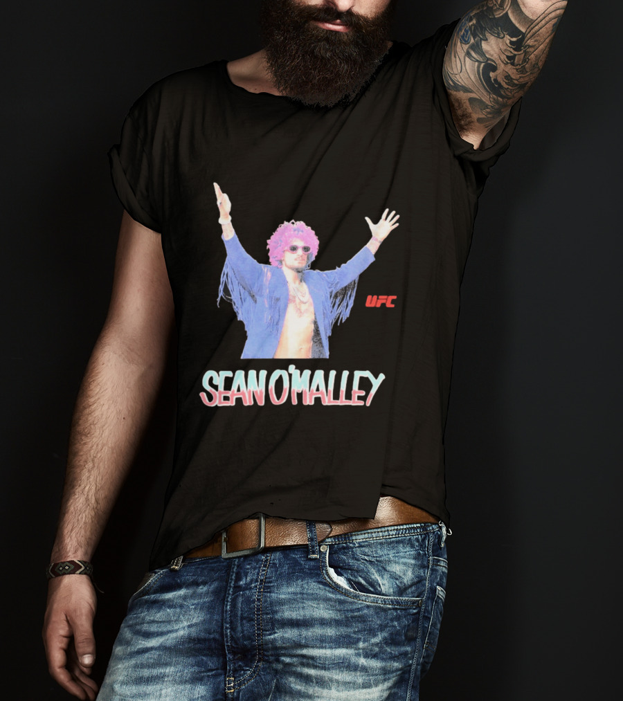 Wacko Maria UFC Sean O'Malley Pink Hair Fringe Jacket T-Shirt