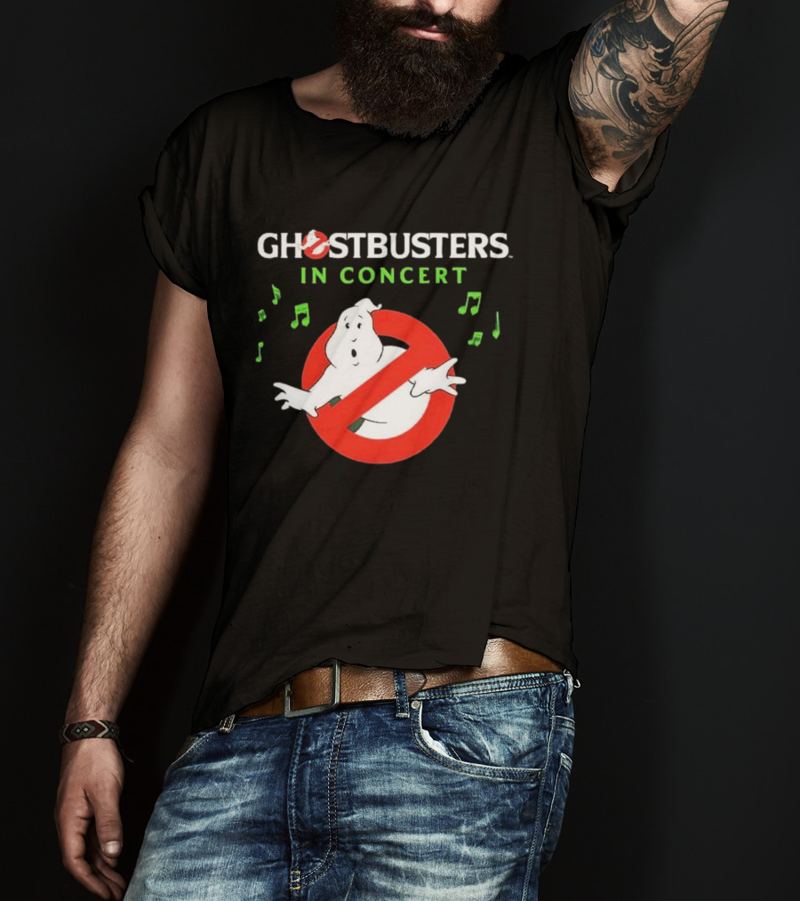 Ghostbusters In Concert 2026 North America Schedule Dates Iconic Music Event T-Shirt
