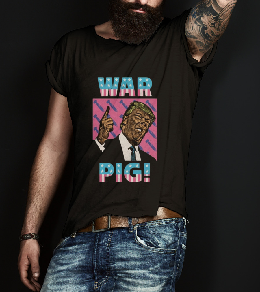 WAR PIG Patriotic Bombs T-Shirt