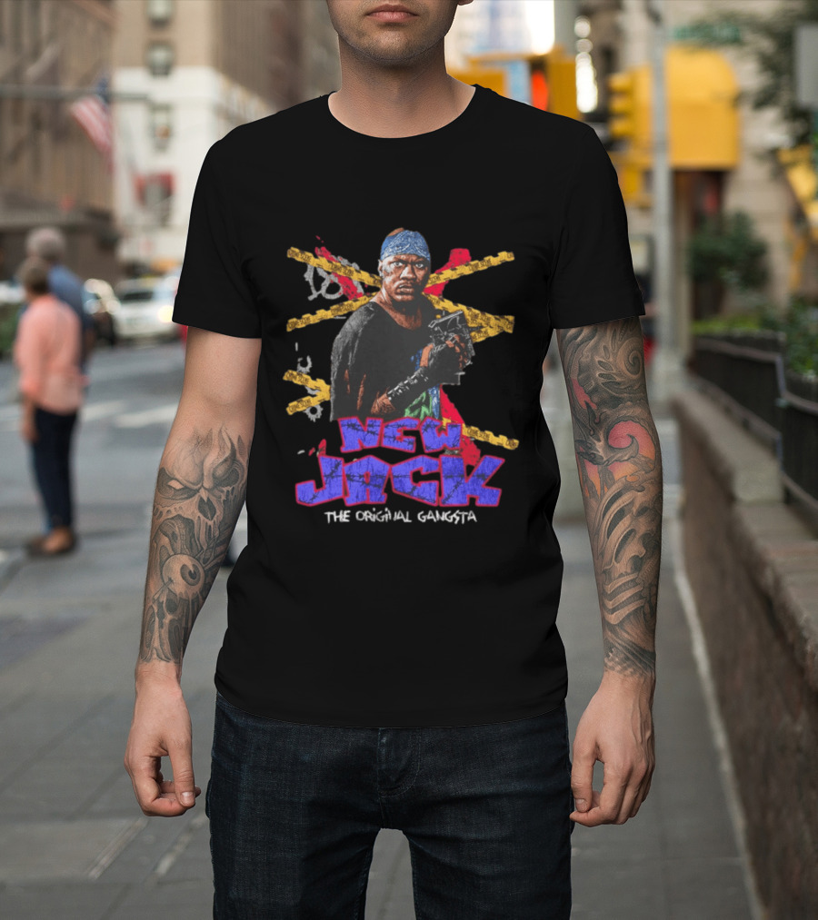 New Jack The Original Gangsta Classic Wrestling Legend T-Shirt