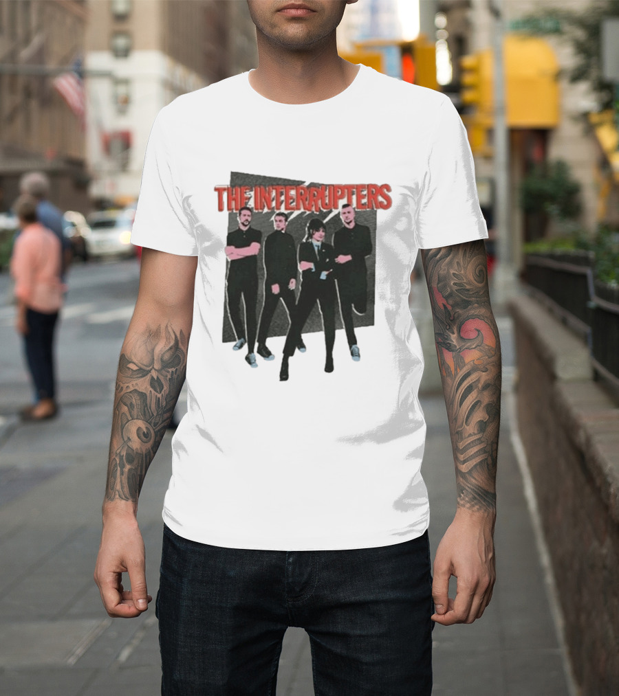 The Interrupters Band 2023 Spring Tour Color Pop Concert Series T-Shirt