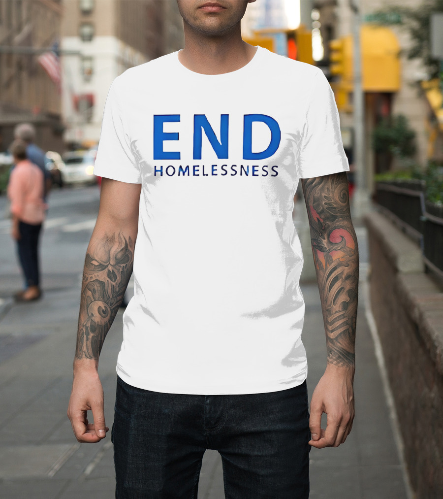 The White Lotus Quinn Mossbacher End Homelessness T-Shirt