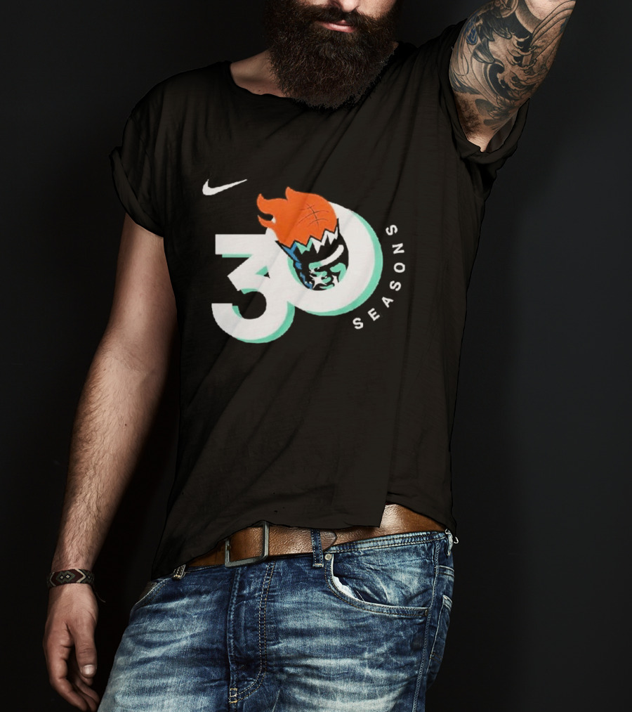 Nike New York Liberty 30 Seasons Anniversary T-Shirt