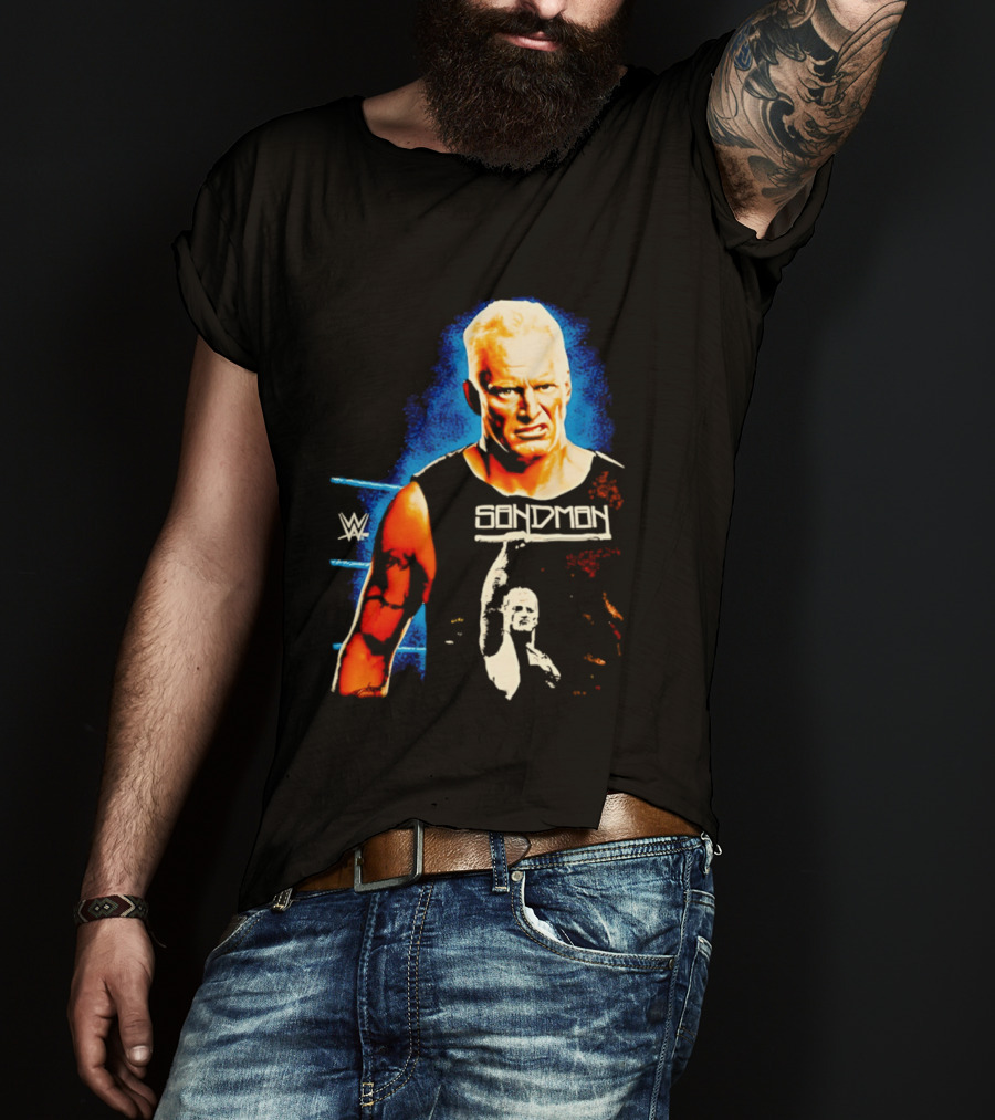 Wrestling Icon Sandman WWE Hardcore Legend T-Shirt