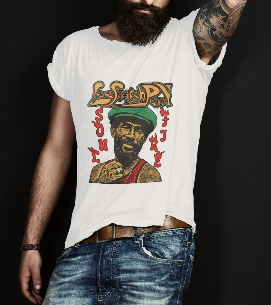 Lee Scratch Perry Message Issue Life T-Shirt