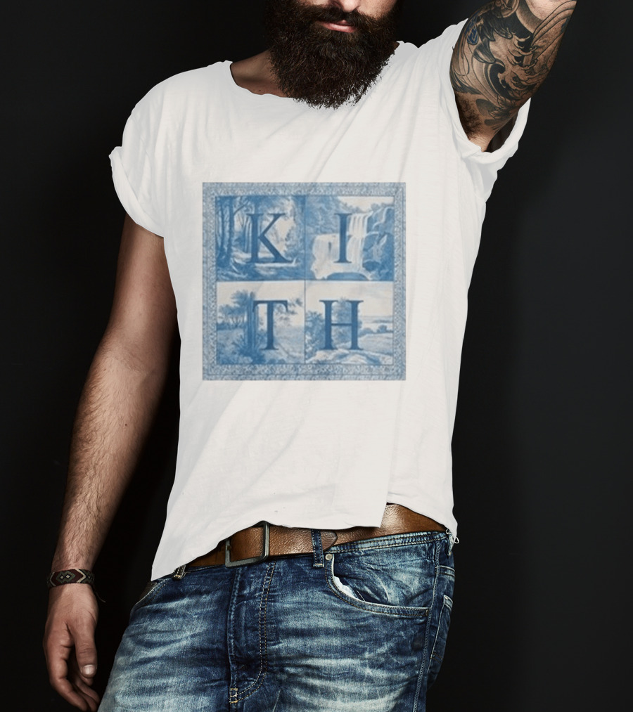 Dallas Stars Kith Engraving Thomas Harley Nature Landscape T-Shirt