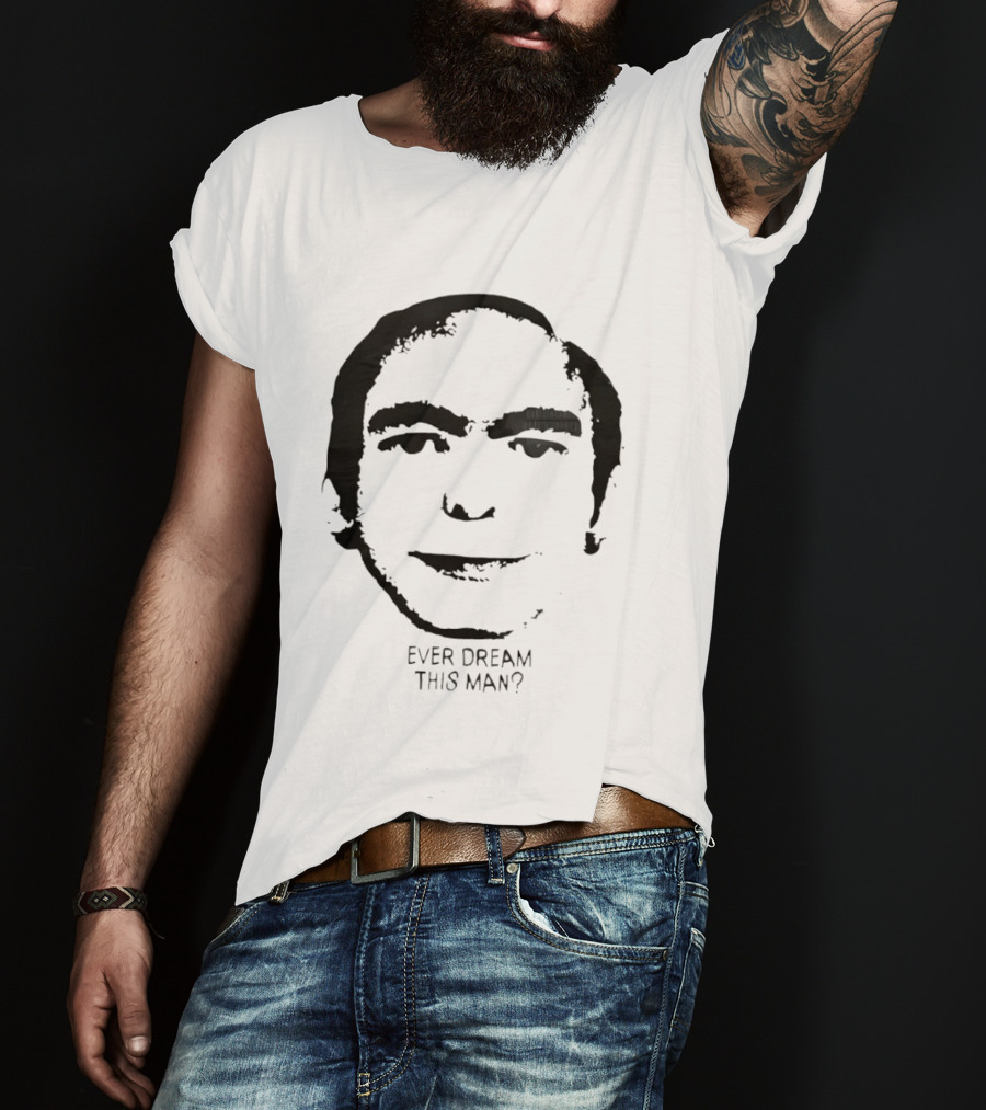 Ever Dream This Man Mystery Face Image T-Shirt