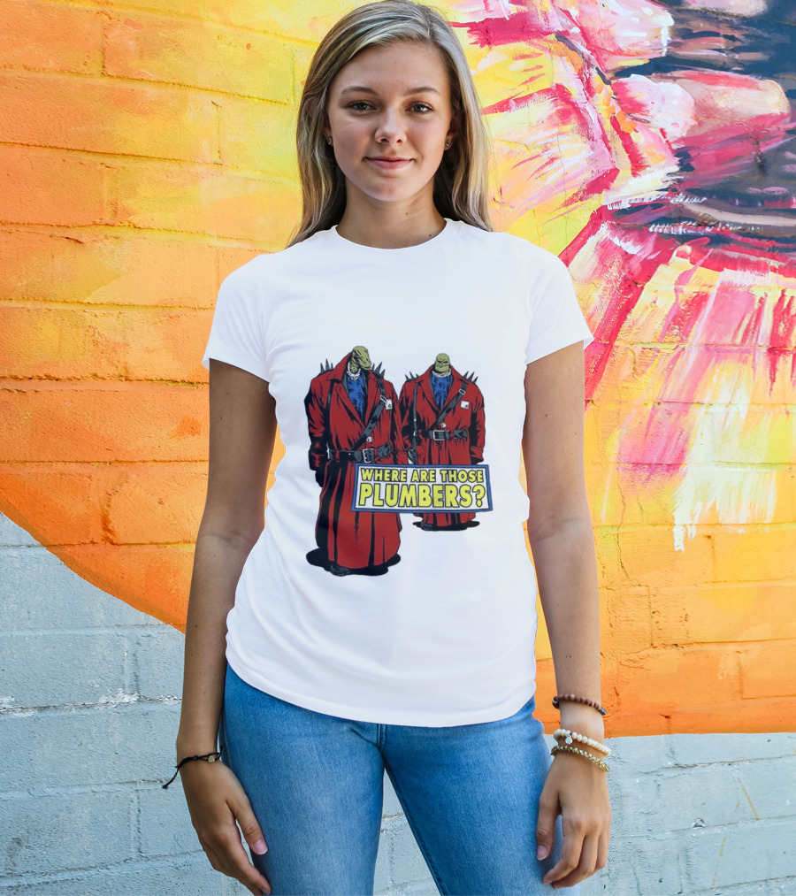 Goomba Super Mario Bros 1993 Where Are Those Plumbers? T-Shirt
