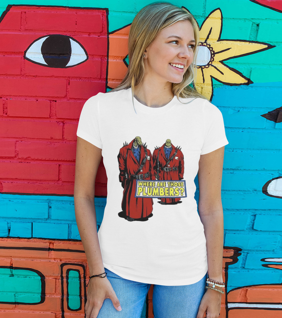 Goomba Super Mario Bros 1993 Where Are Those Plumbers? T-Shirt