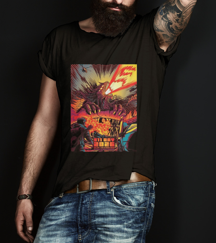 31 Day 2026 Dolby Live Park MGM March 7 8 Monster Scene T-Shirt