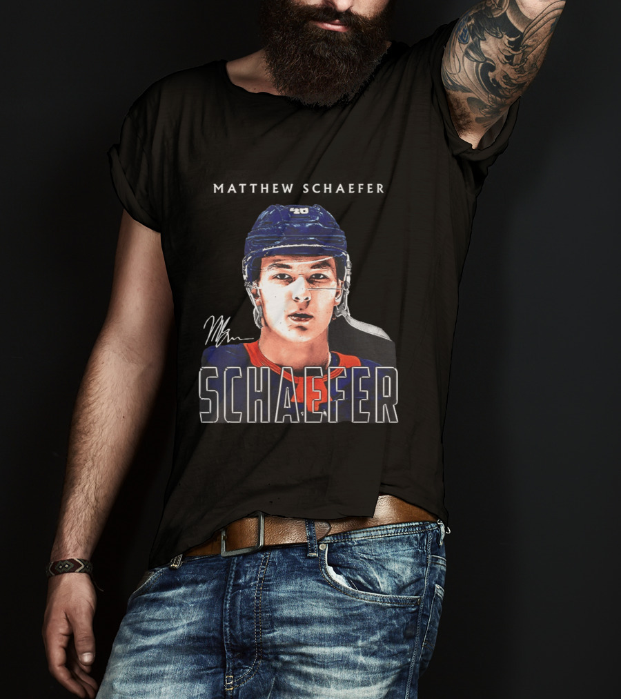 Schaefer 40 NY Islanders Hockey Player T-Shirt
