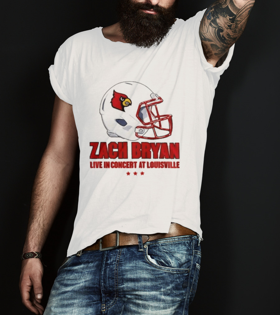 Zach Bryan Live In Concert At Louisville 2026 With Heaven On Tour L&N Federal Credit Union Stadium T-Shirt