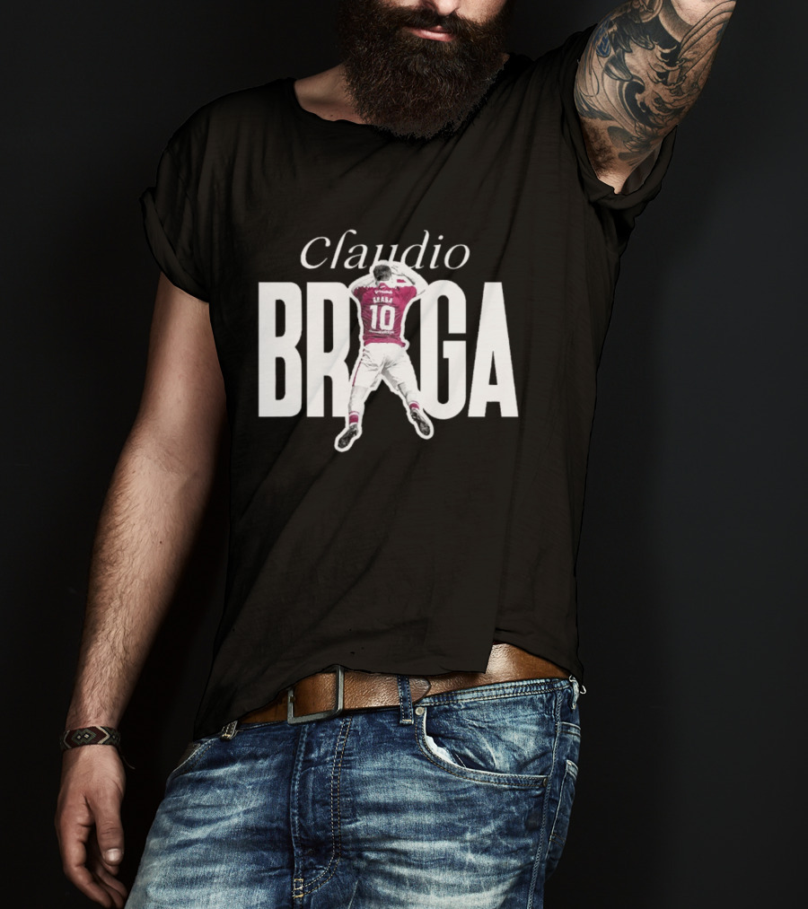 Cláudio Braga 10 Midlothian Football Club Player T-Shirt