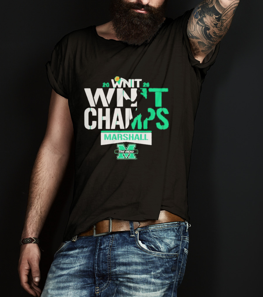 Marshall Thundering Herd 2026 WNIT Champs T-Shirt