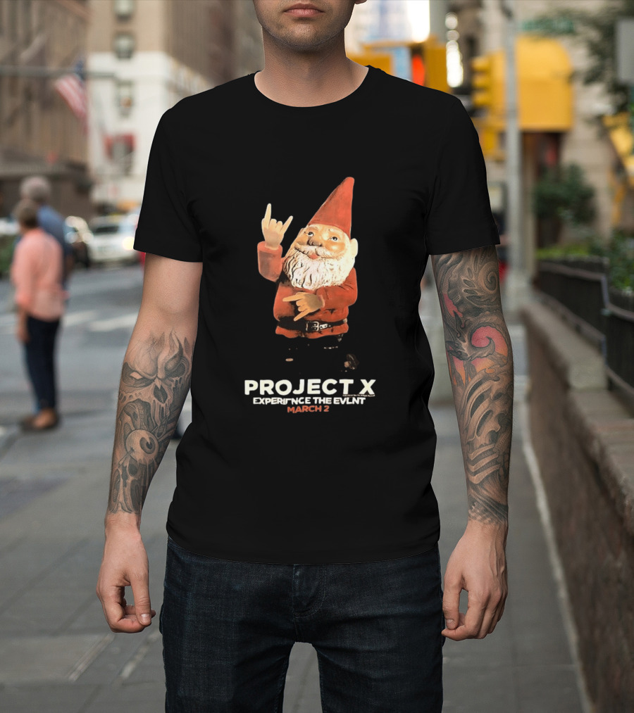Project X Experience The Event March 2 Gnome T-Shirt