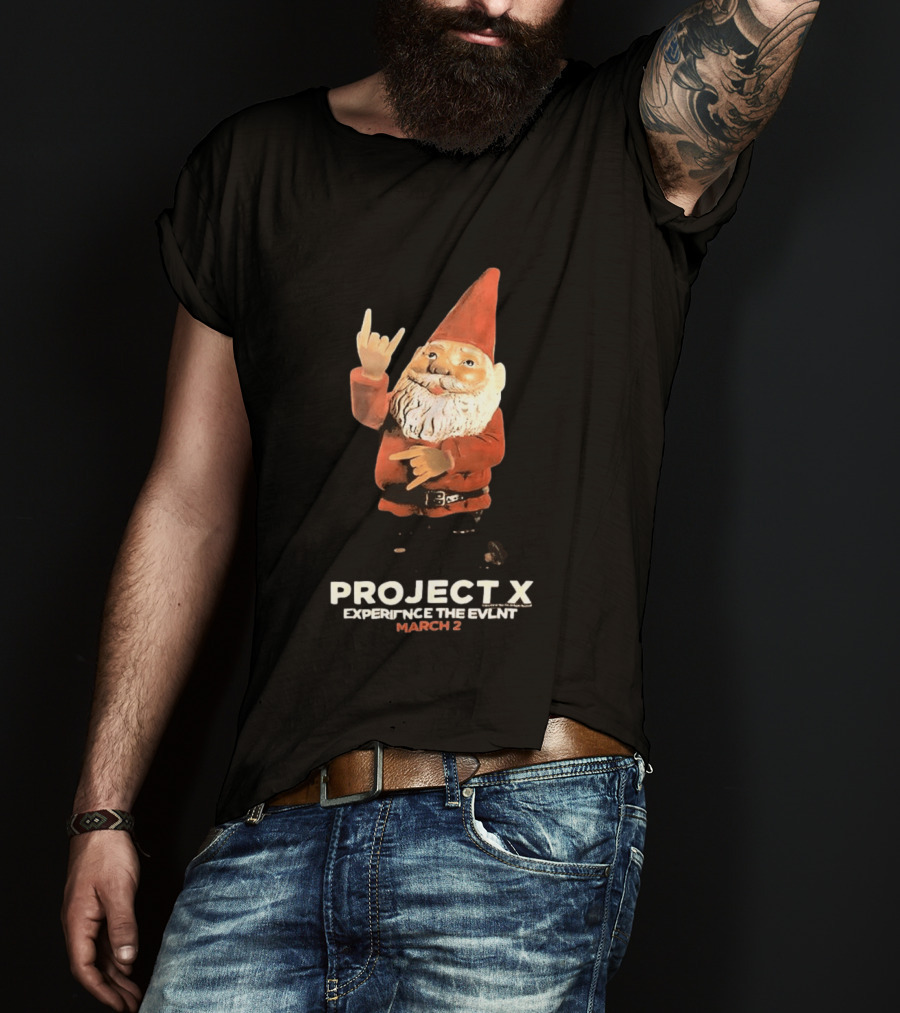 Project X Experience The Event March 2 Gnome T-Shirt