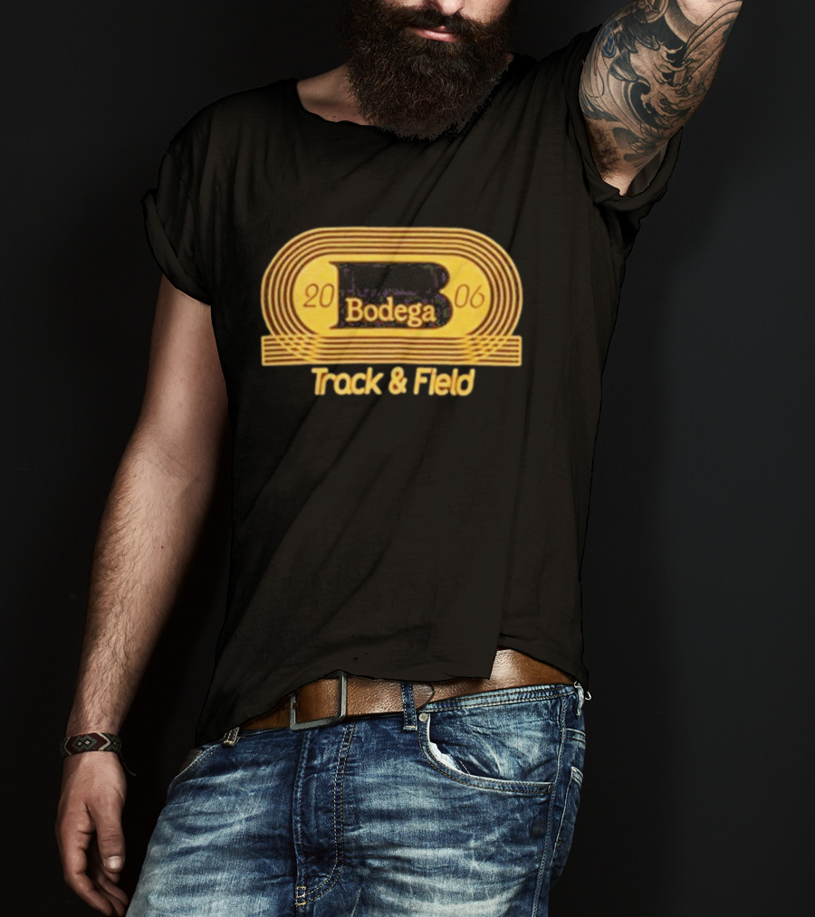 Bodega Track & Field 2006 Retro Style Classic Athletic T-Shirt