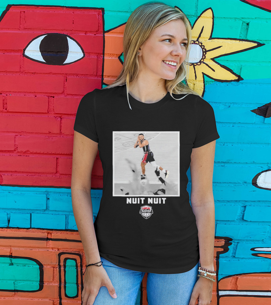 Stephen Curry Nuit Nuit USA Basketball Moments T-Shirt