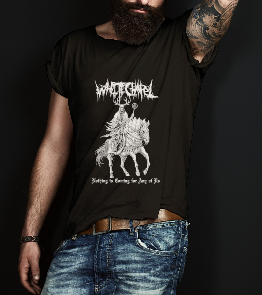 Wodehara Nothing Is Coming For Any Of Us Rider T-Shirt