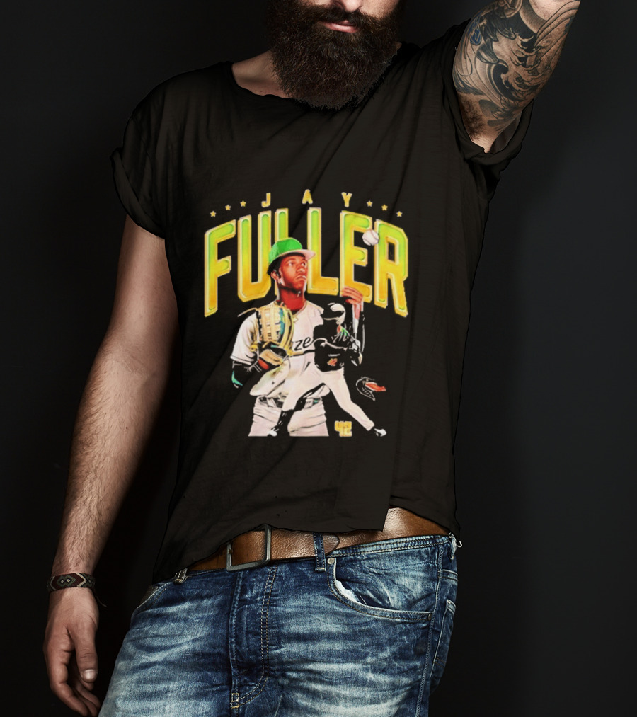 Jay Fuller UAB Baseball Player NCAA Collage With Catcher And Batter T-Shirt