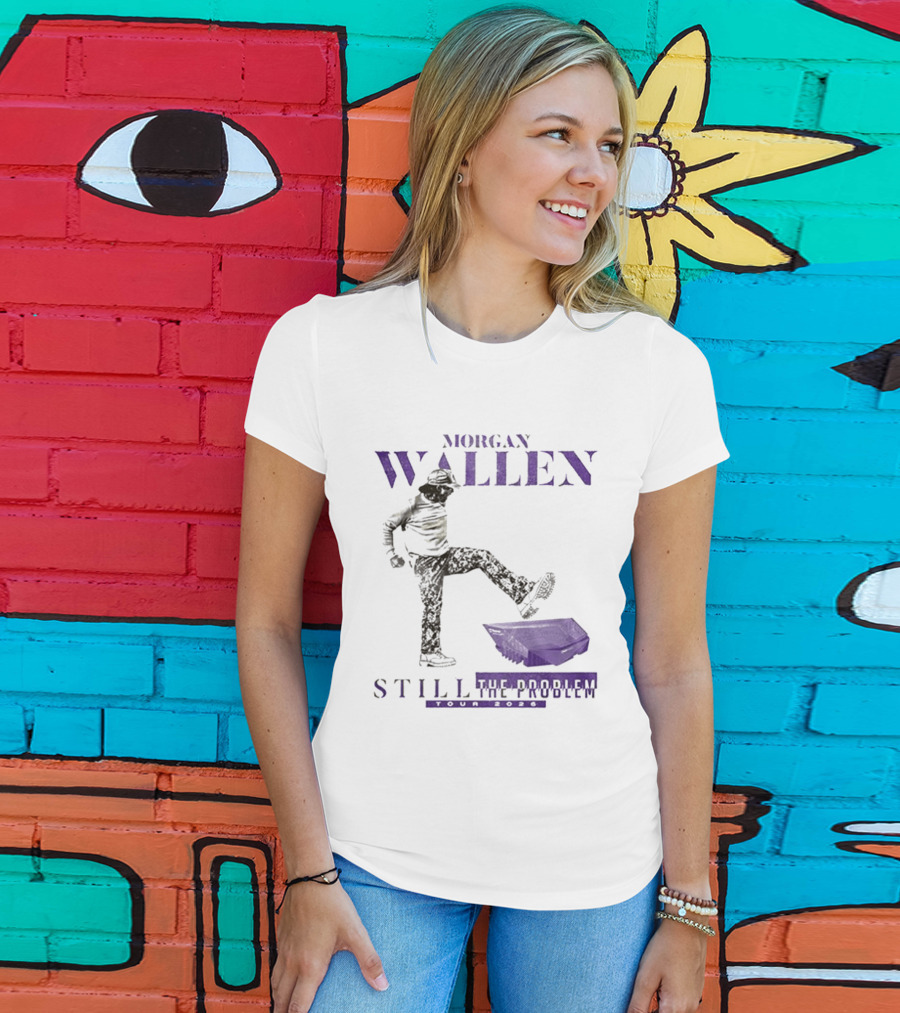 Morgan Wallen Still The Problem Tour 2026 Minnesota Vikings Collaboration T-Shirt