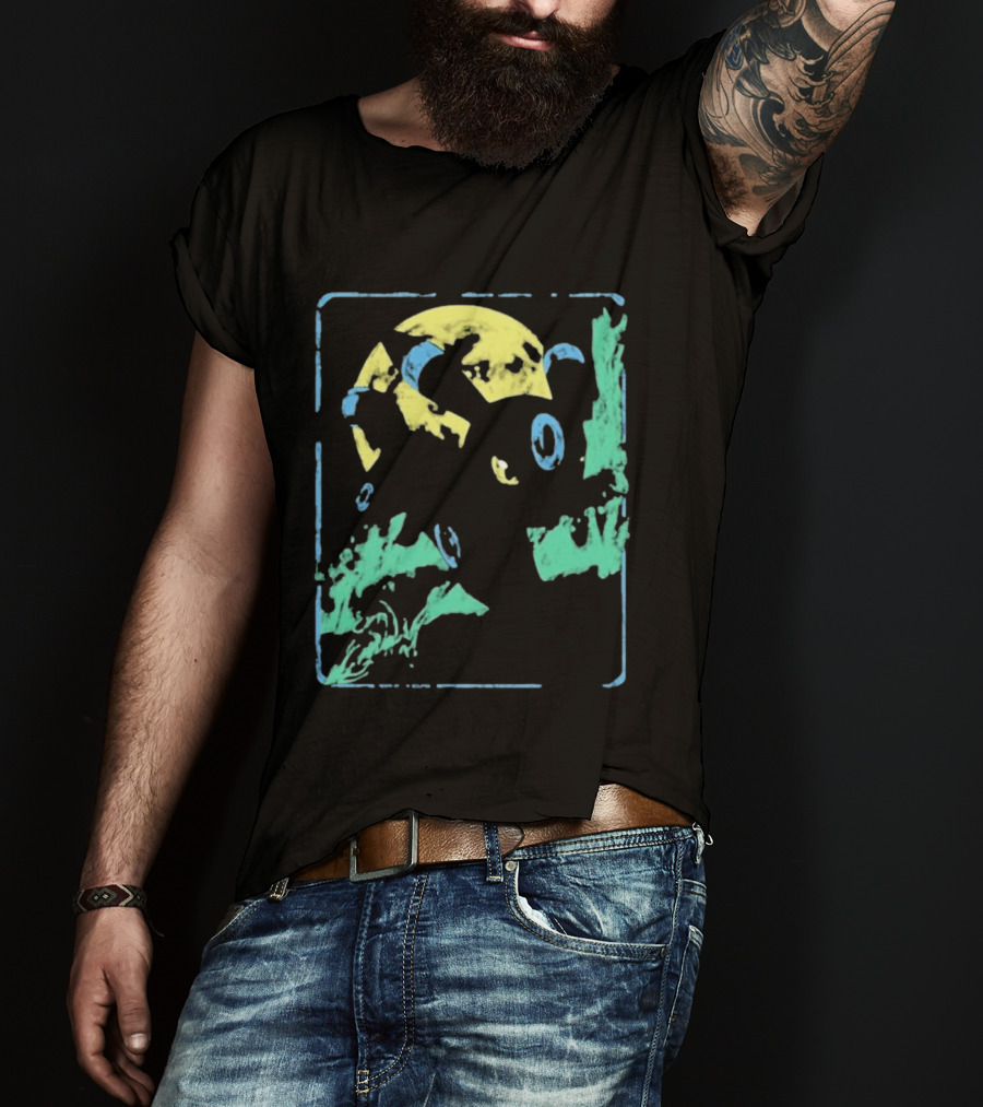 8thwndr Moonbreon Neon Lunar Creature T-Shirt