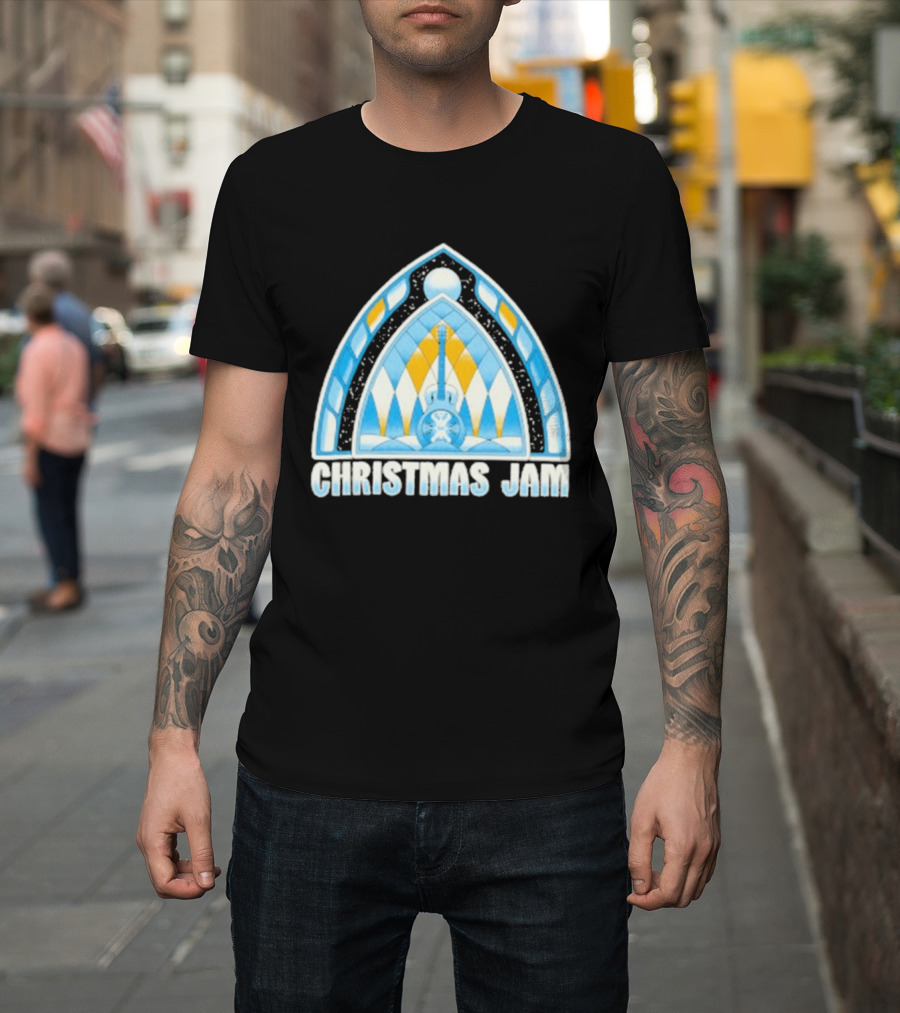 Gov't Mule Christmas Jam Chris Gallen Guitar Arch T-Shirt