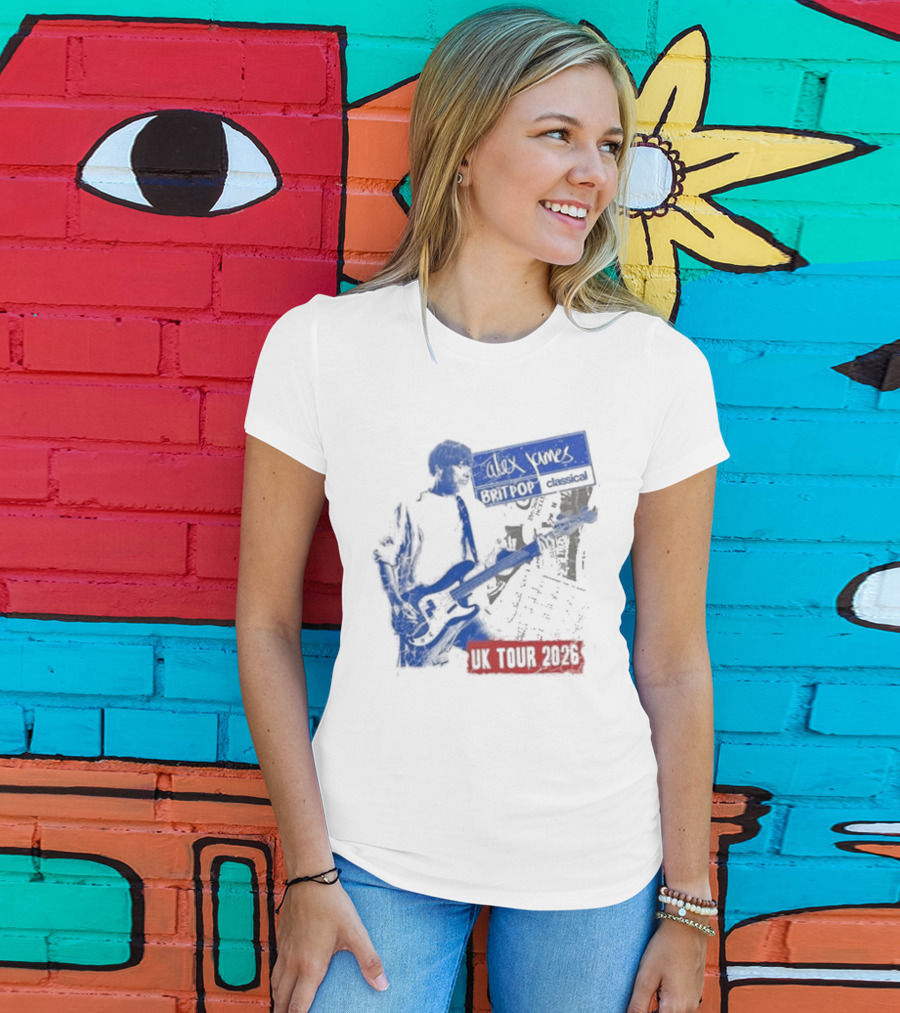 Alex James Britpop Classical UK Tour 2026 T-Shirt