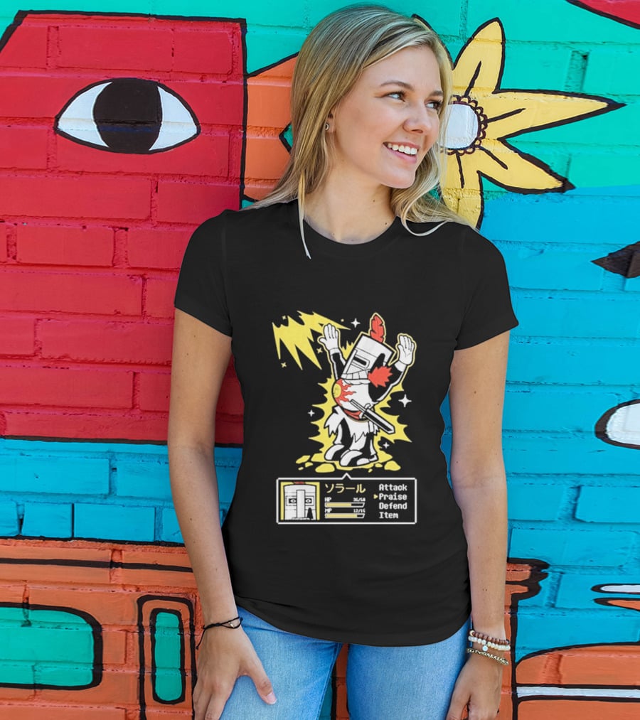Solar Man Goblin Tengu Attack Praise Defend Item T-Shirt