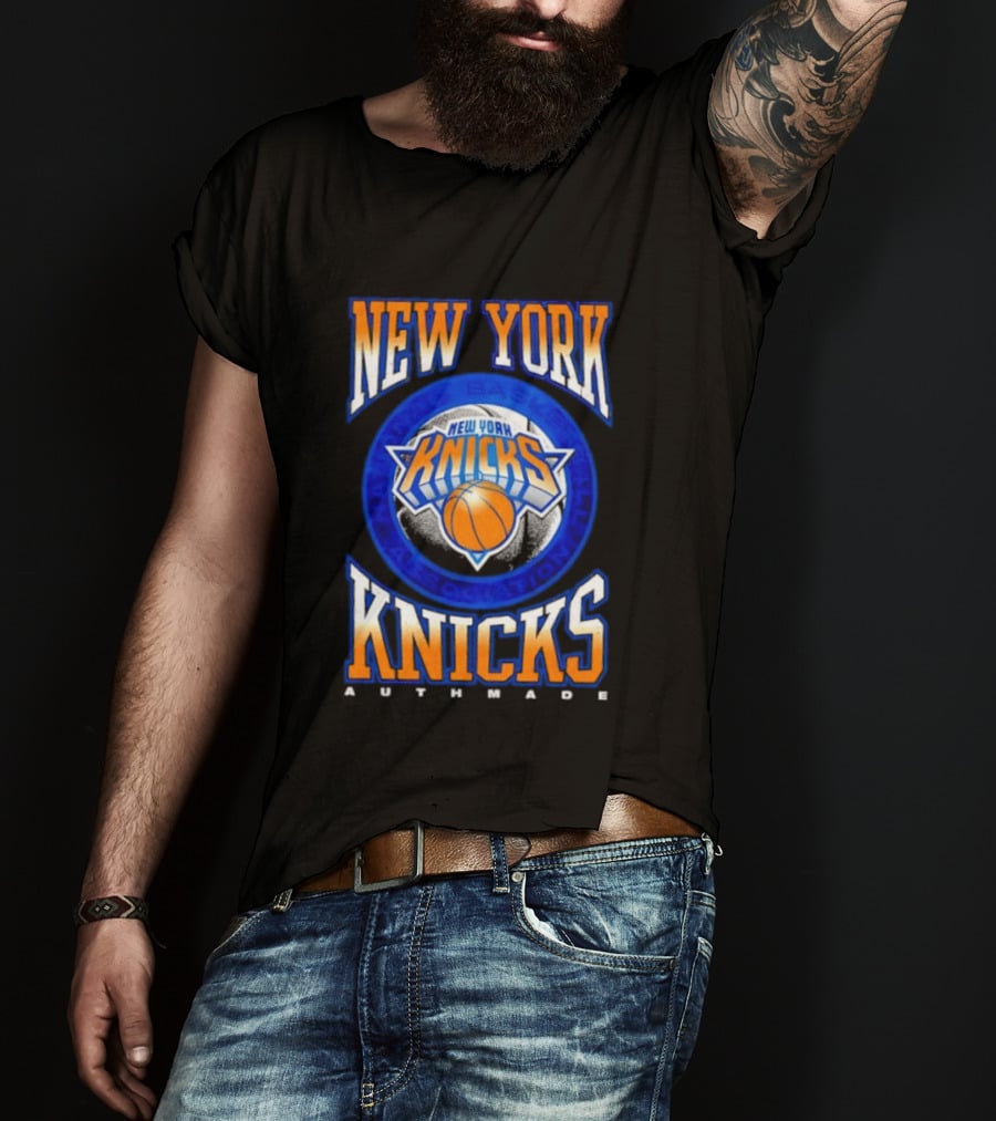 New York Knicks Authmade Basketball New York Knicks T-Shirt