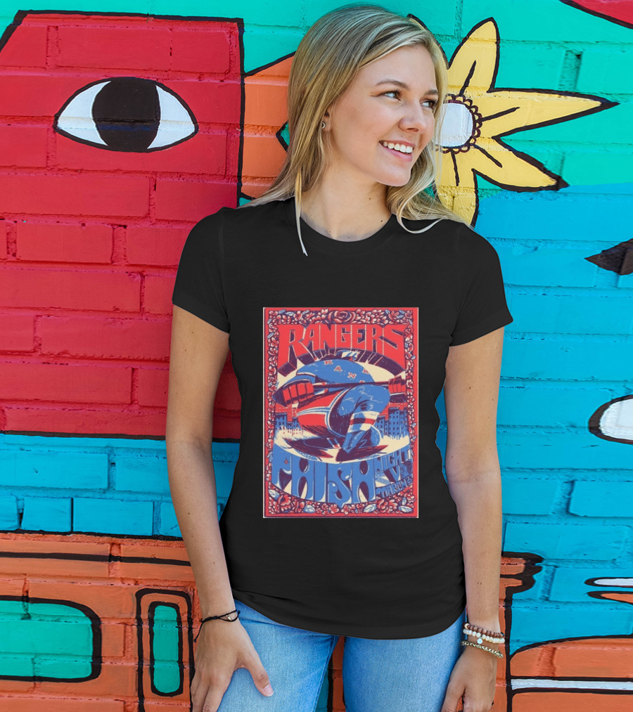 Rangers Phish Night Live At Madison Square Garden March 27 2026 T-Shirt
