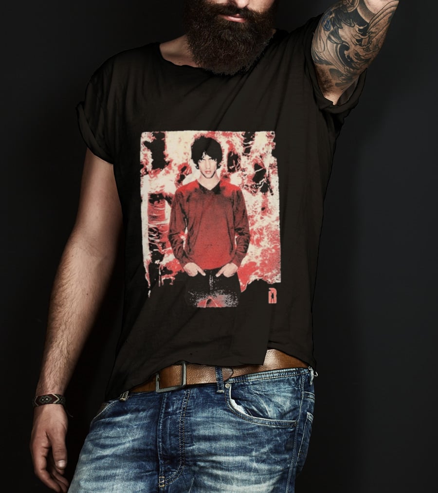 Richard Ashcroft 2026 Tour Classic Photo Red Abstract T-Shirt