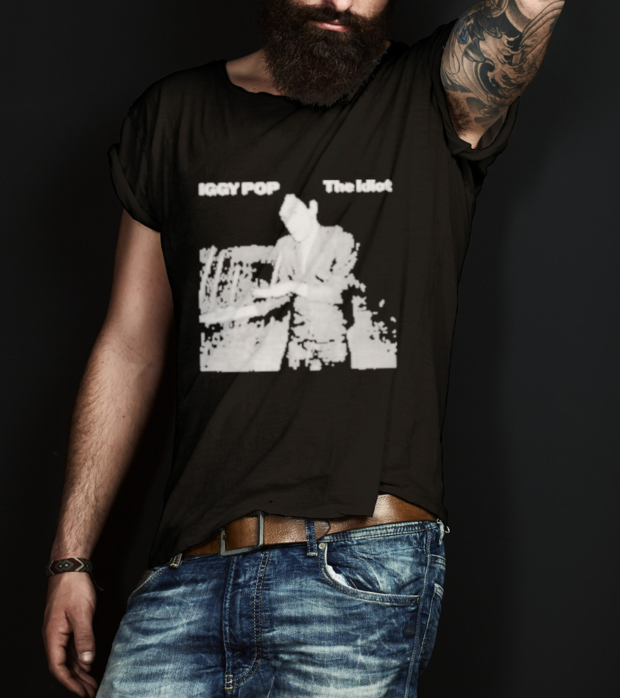 Iggy Pop The Idiot Album Artwork Cover T-Shirt