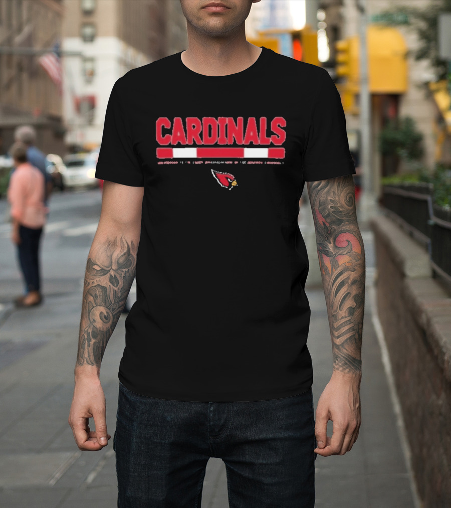 CARDINALS Arizona Red Bird Football Isaac Seumalo T-Shirt