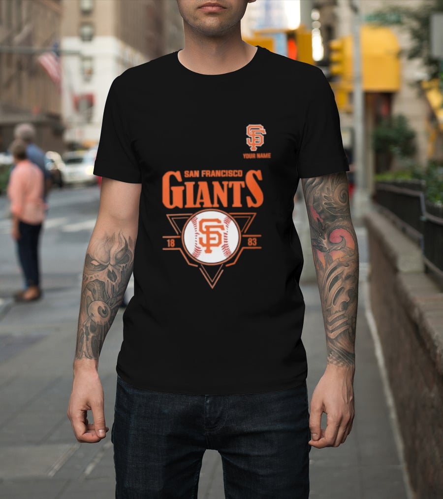 San Francisco Giants 1883 Baseball SF Team T-Shirt