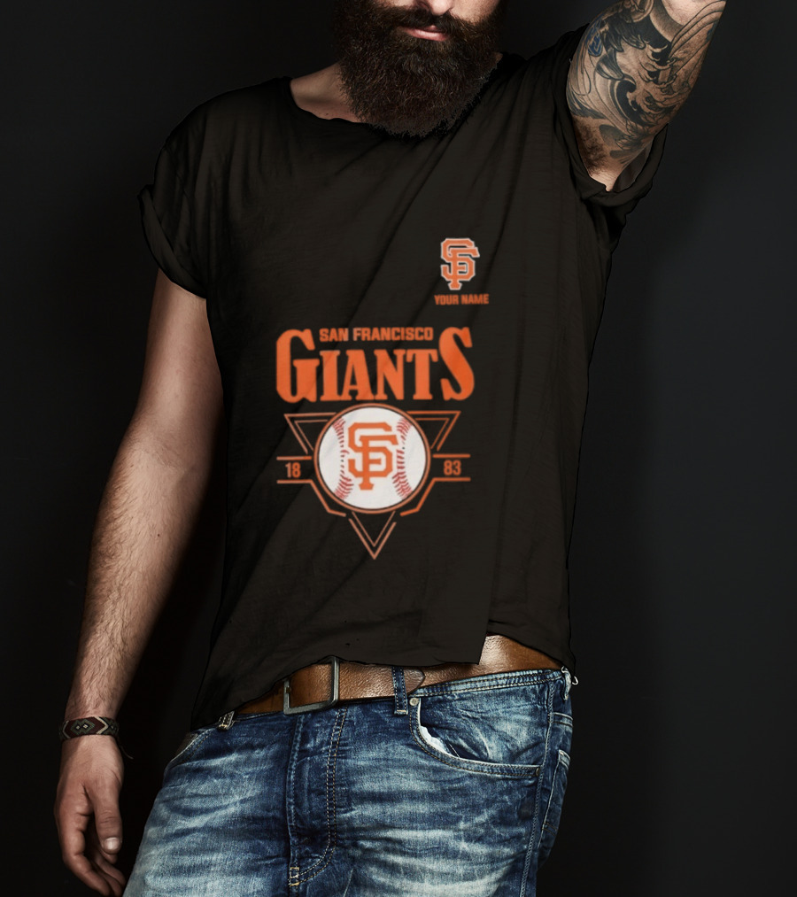 San Francisco Giants 1883 Baseball SF Team T-Shirt