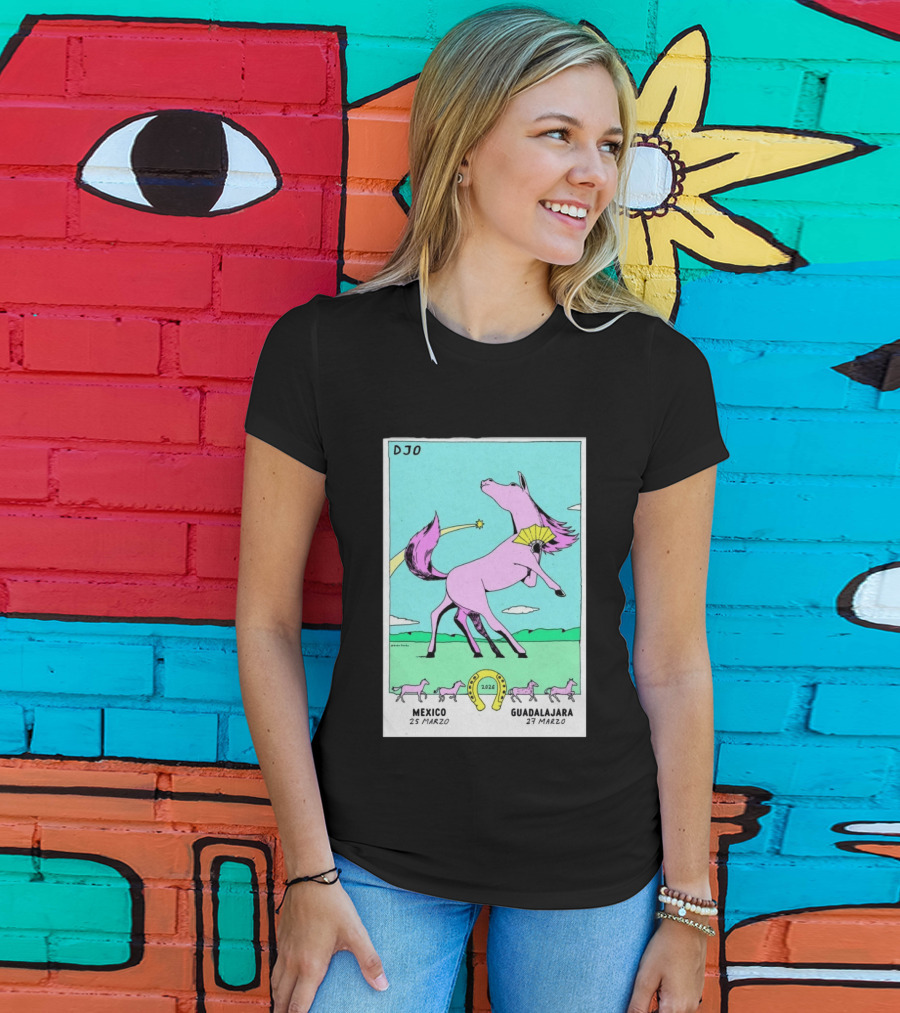 Djo 2026 Guadalajara March 27 Mexico Purple Horse T-Shirt