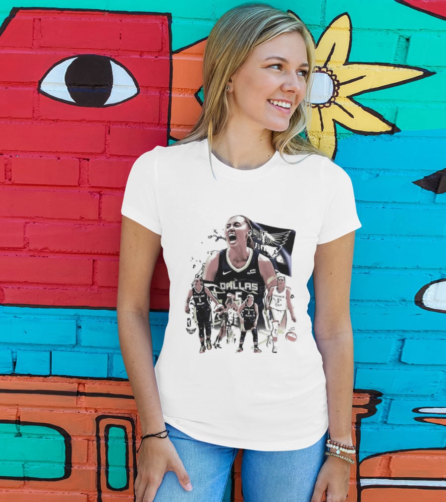 Demar Derozan Paige Bueckers Dallas Wings Basketball Athlete T-Shirt