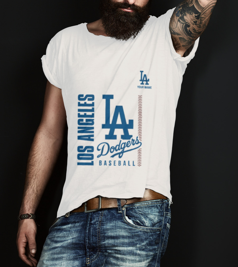 Los Angeles Dodgers Baseball LA Team Wear T-Shirt