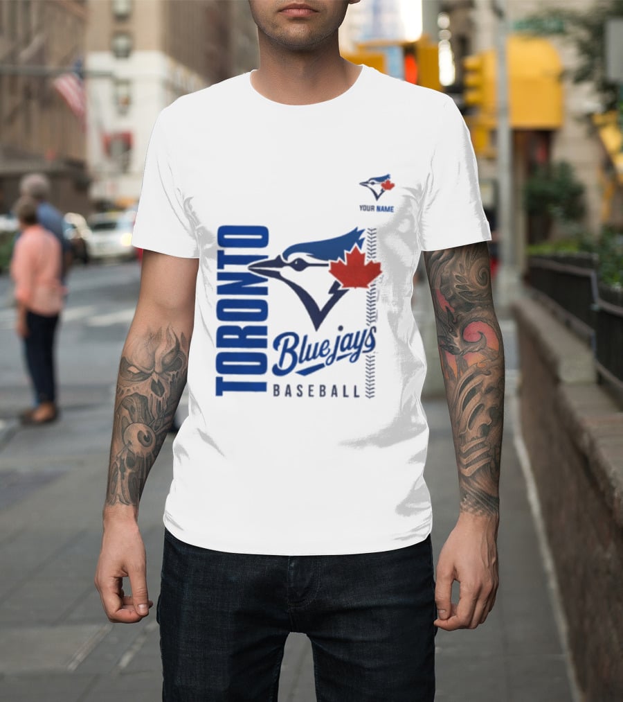 Toronto Blue Jays Baseball Canada Maple Leaf Team Spirit T-Shirt