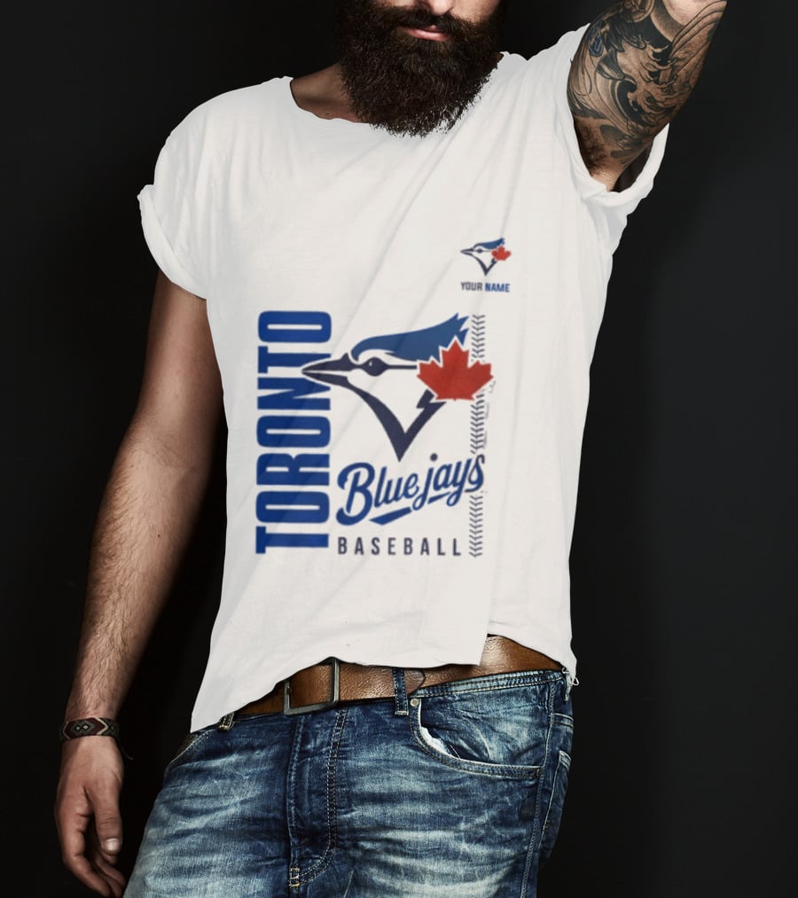 Toronto Blue Jays Baseball Canada Maple Leaf Team Spirit T-Shirt
