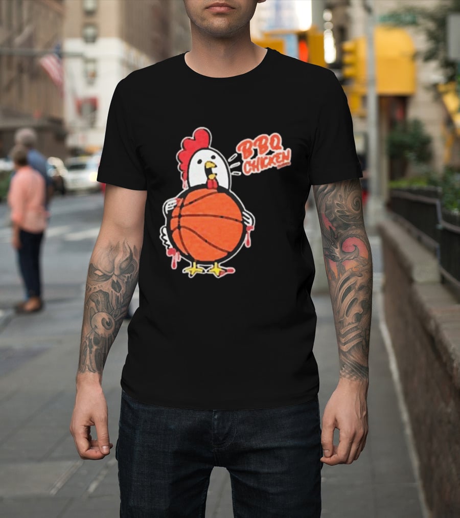 BBQ Chicken Ballers Basketball Most Popular For Sale T-Shirt