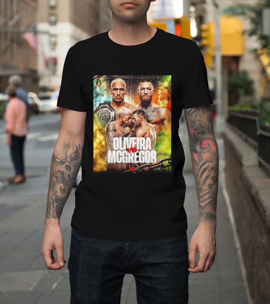 Oliveira Vs McGregor BMF Title UFC Fight Week T-Shirt